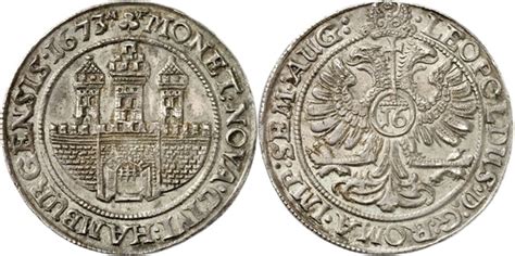 ½ Thaler Free Hanseatic city of Hamburg Numista