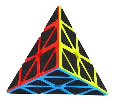 Cubo De Rubik Pyraminx Carbono Marca Qiyi Rubikexpress