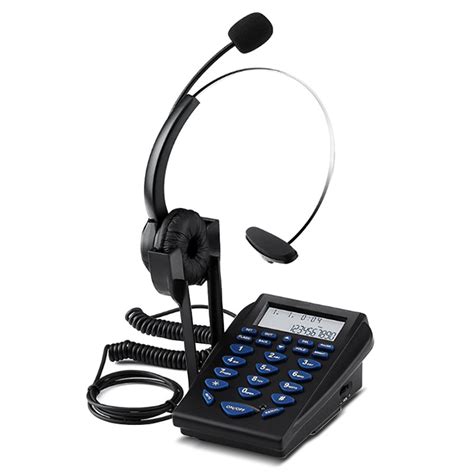 Htovila Call Center Telephone Dialpad Corded Telephone with Noise