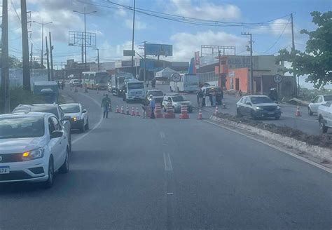 Ponte De Igap Interditada Para Obras No Sentido Zona Norte Centro E