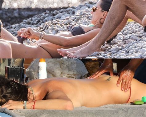 Alessandra Ambrosio Turns The Beach Into Her Personal Sex Playground