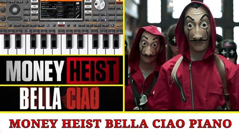 Money Heist Song Bella Ciao Pianokeybord Tutorial Org 2020