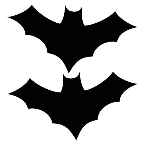 Bat Template For Halloween Crafts