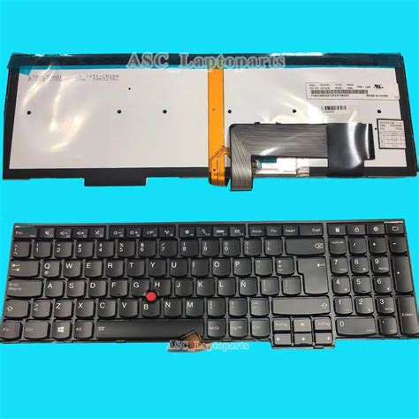 New Latin Spanish Teclado Backlit Keyboard For Lenovo Ibm Thinkpad T