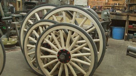 Archibald Warner Sarven And Wagons Wheels Wheels Wheels Wooden