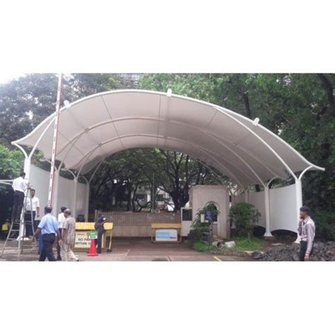 Pvc Modular Entrance Canopy Tensile Fabric Structure For Outdoor