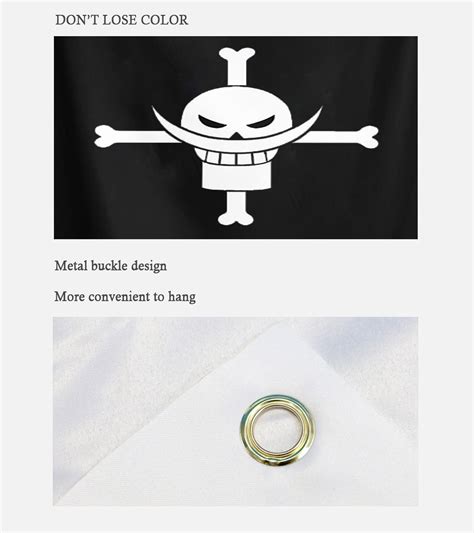 White Beard One Piece Flag