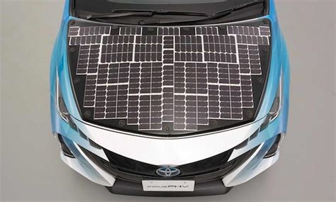 Toyota Is Now Testing New Prius That Uses Ultra Thin Solar Panels To Charge Batteries On The Go