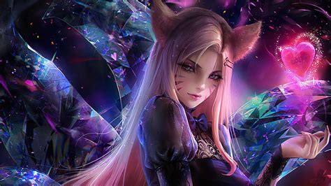 Kda Ahri Wallpapers Top Free Kda Ahri Backgrounds Wallpaperaccess