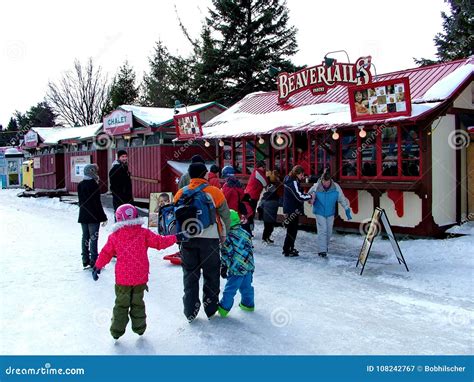 Skating on the Rideau Canal during Winterlude in Ottawa, Canada ...