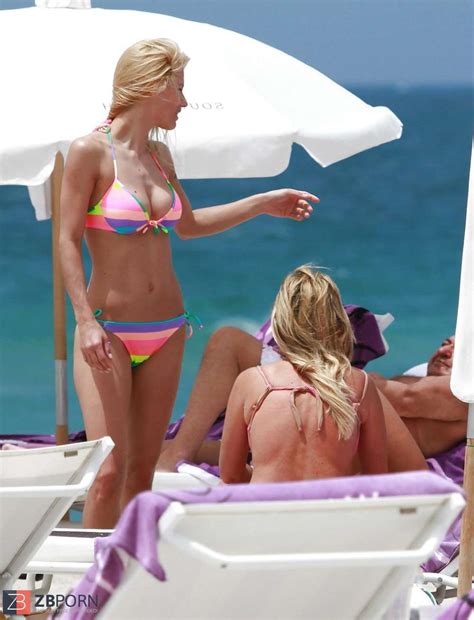 Michelle Hunziker In Swimsuit In Miami Beach ZB Porn
