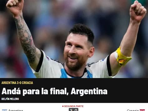 "El sueño de Messi más cerca que nunca": así reflejó la prensa