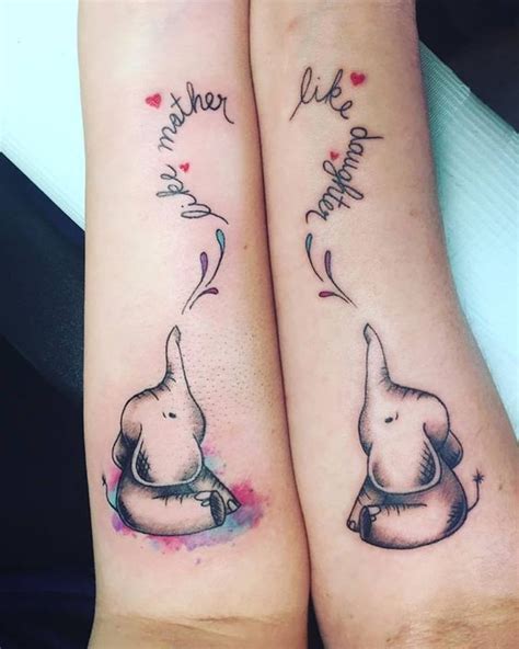 40 Cool Mother Daughter Tattoo Ideas For A Lifetime Bond Tattoos For