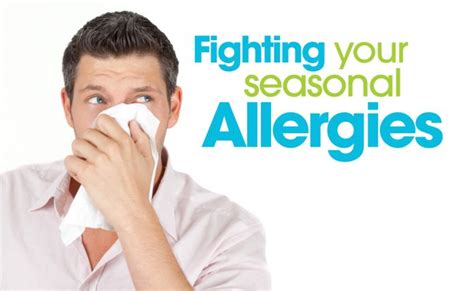 Fighting Your Seasonal Allergies