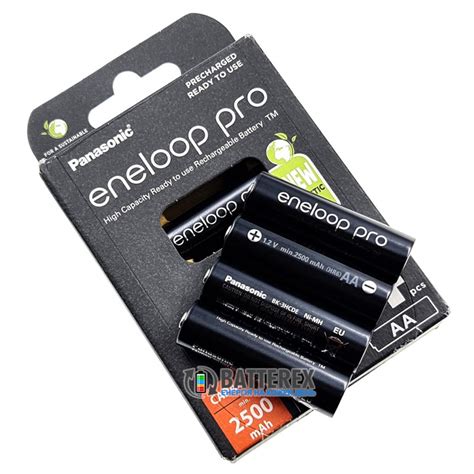 Аккумуляторы AA Panasonic Eneloop Pro 2600 mah BK 3HCDE 4BE EcoBox 4