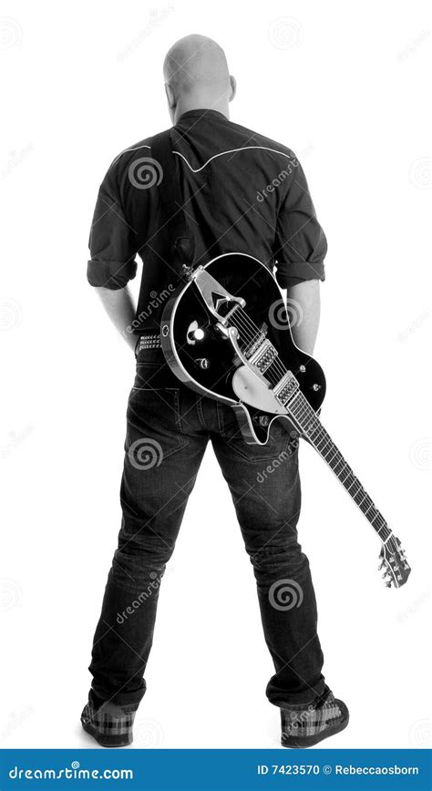 Rock Star Stock Photo Image Of Rock Guitar Music Isolated 7423570