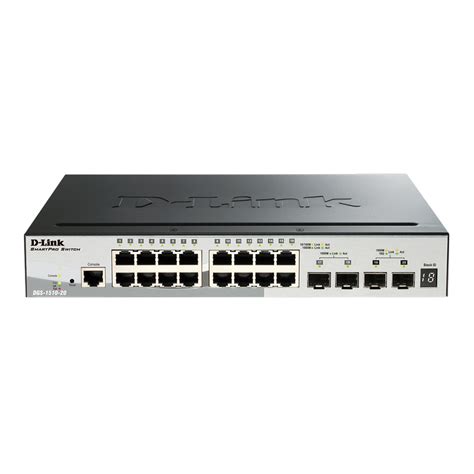 Switch Hub สวิตซ์ฮับ D Link 16 Ports Dgs 1510 20 Gigabit Port Managed