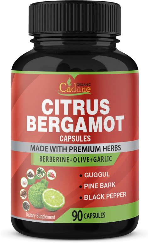 Citrus Bergamot Extract 1000mg Citrus Bergamot Supplement