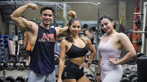 Training W Phs Top Bikini Athlete Myra Golloso Youtube