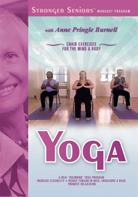 Chair Yoga Exercise DVD Video Program – Stronger Seniors Chair Exercise ...