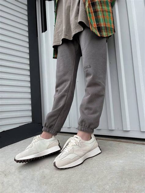 Кроссовки new balance 327, бежевые (нью баланс, кросівки, ню баланс ...