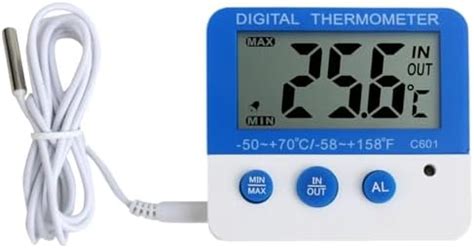 Digital Fridge Freezer Thermometer With Magnet And Stander Easy Readout