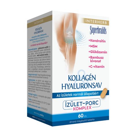 Interherb Kollag N Hyaluronsav Porc P T Tabletta Db Interherb