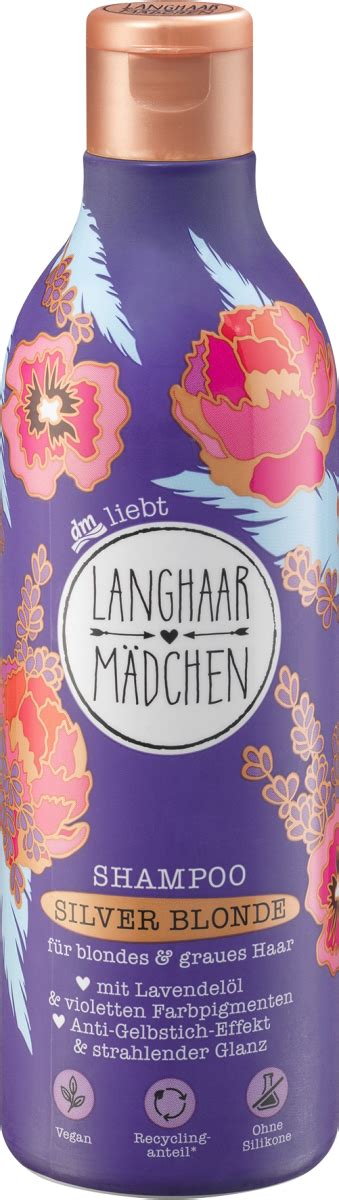 Langhaarmädchen Shampoo Silver Blonde 300 ml dm Dauerpreis