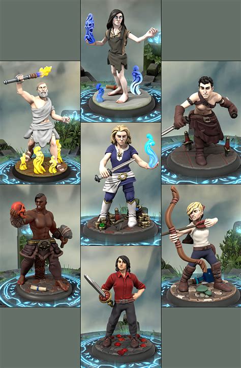 Created The Base Character Models In Hero Forge Rpathofexile