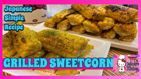 Japanese Street Food Yaki Tomorokoshi Grilled Sweetcorn With A Twist