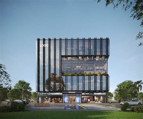 MIXED USE BUILDING Behance