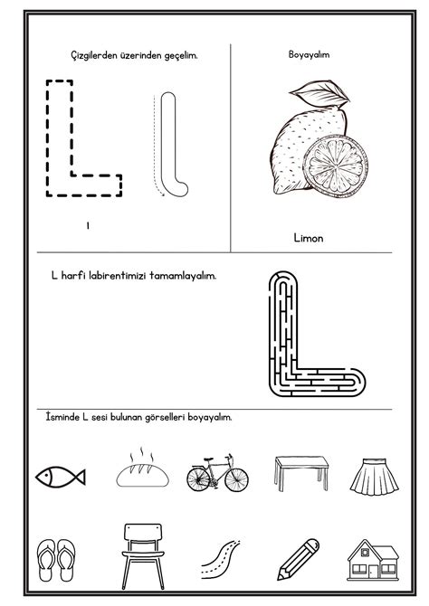 L sesi çalışması Öğretim Öğretmenler Okuma