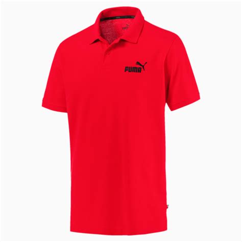 Essentials Mens Pique Polo Puma