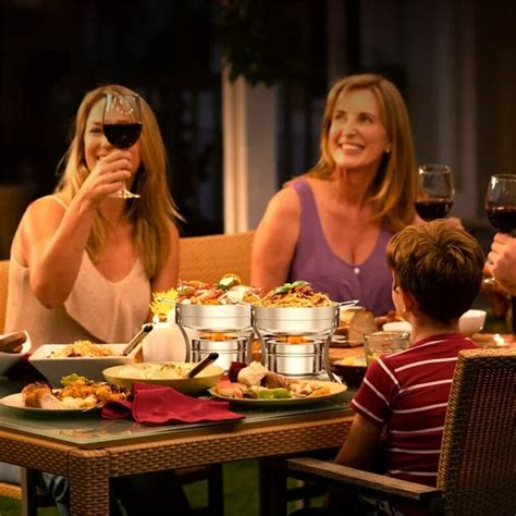 Warmounts QT Chafing Dish Buffet Set Individual Single Shabu Hot Pot Stainless Steel Glass