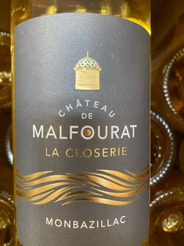 Ch Teau De Malfourat La Closerie Monbazillac Vivino Canada