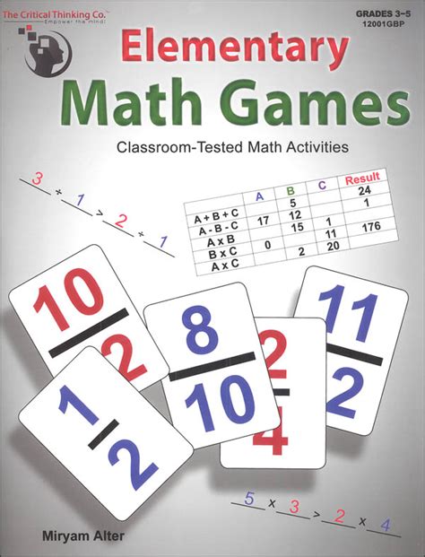 Elementary Math Games | Critical Thinking Company | 9781601449320