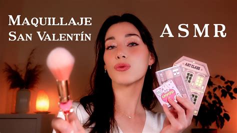 ASMR TE MAQUILLO EN SAN VALENTÍN Ritual de Amor Roleplay en