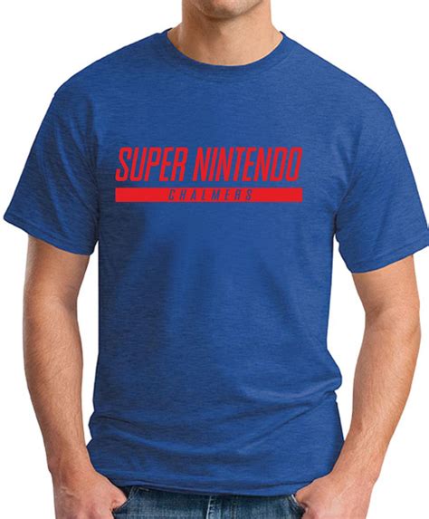 SUPER NINTENDO CHALMERS T-SHIRT - GeekyTees