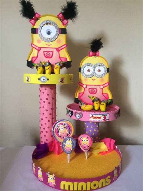 Resultado De Imagen Para Minions Niña Cajitas Feliz Para Armar Fiesta De Cumpleaños Minion