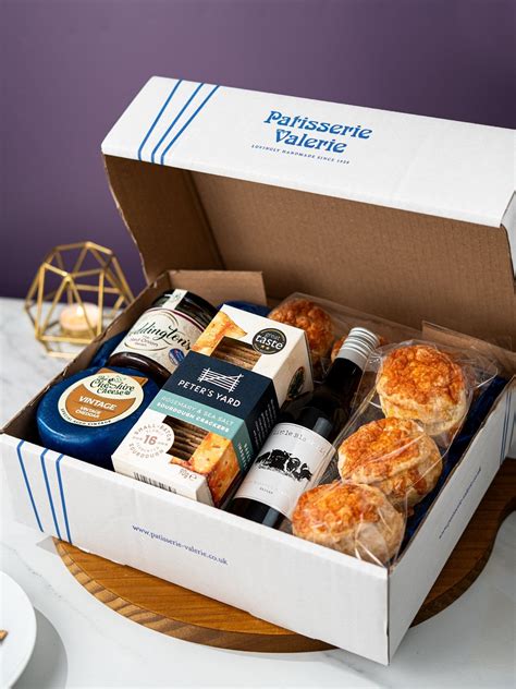 Cheese & Wine Hamper | Next Day Delivery | Patisserie Valerie