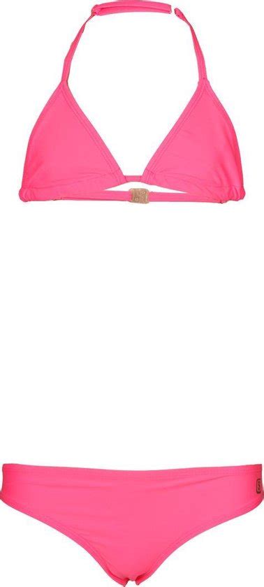 Shiwi Meisjes Triangle Bikini Neon Roze 152 Bol