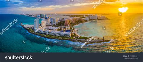 Aerial Panoramic View Northern Peninsula Hotel Stock Photo 1790369921