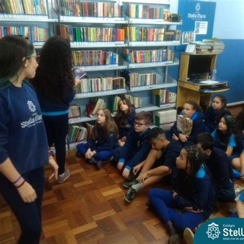 Projeto Hora Do Conto Colégio Stella Maris Rede Icm De Educação