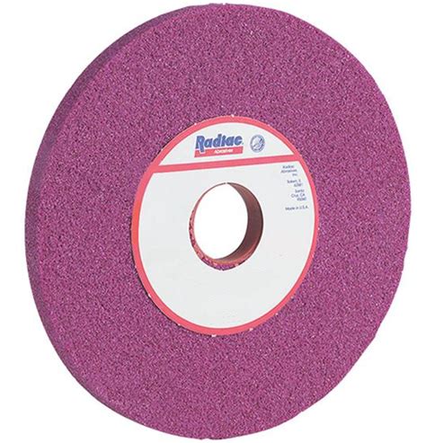 Radiac 8 Diameter Ruby Aluminum Oxide Surface Grinding Wheels Penn Tool Co Inc