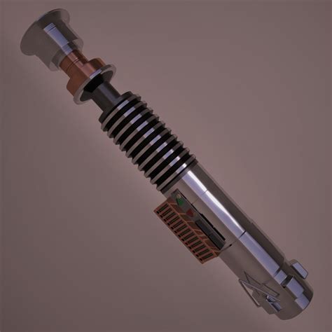 Artstation Luke Skywalker Lightsaber 3d High Poly Model