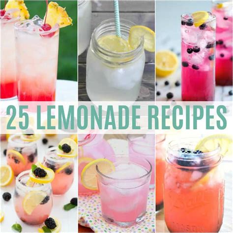 25 Lemonade Recipes ⋆ Real Housemoms