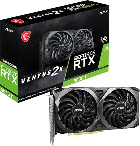 MSI GeForce RTX 3060 Ti Ventus 2X LHR Graphics Card in Nepal at NPR 82861, Rating: 4.7