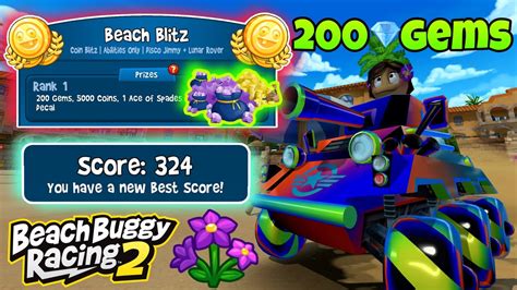 Beach Blitz Gems Prize Commander Beach Buggy Racing