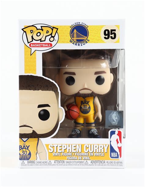 Stephen Curry Warriors Funko Pop Vinyl Figure Pristine Auction