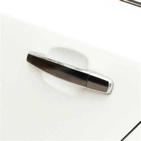 Black Stainless Steel Trim Door Handle Cover For Cruze Malibu Aveo Trax